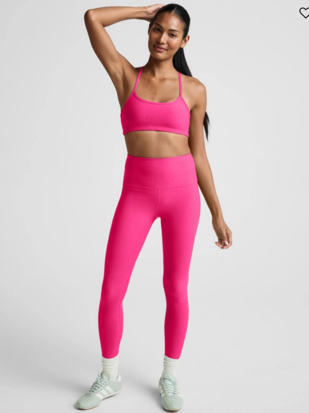 Spacedye Slim Racerback Bra - Picture 2 of 7